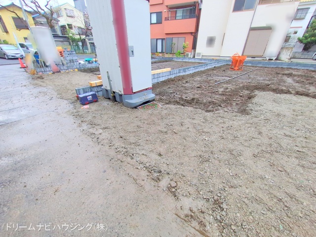 東京都江戸川区江戸川1丁目の新築戸建て更地・土地写真 2025年3月31日撮影