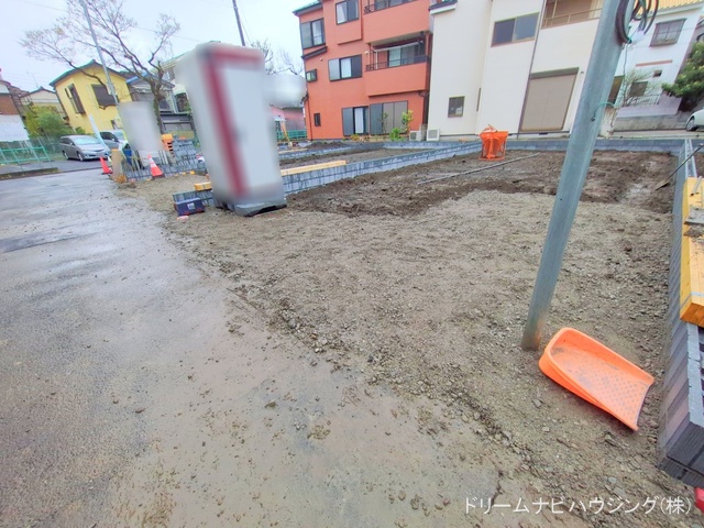 東京都江戸川区江戸川1丁目の新築戸建て更地・土地写真 2025年3月31日撮影