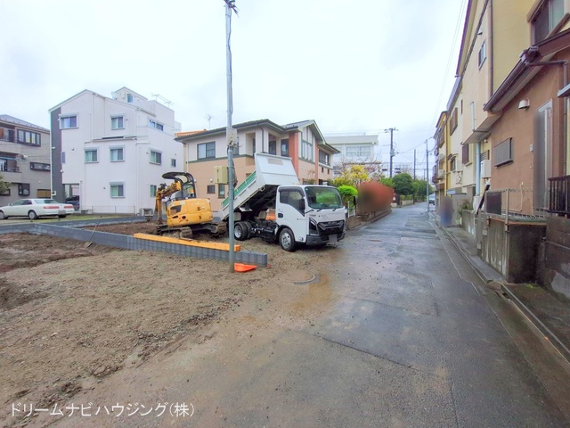 東京都江戸川区江戸川1丁目の新築戸建て更地・土地写真 2025年3月31日撮影