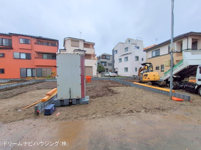 東京都江戸川区江戸川1丁目の新築戸建て更地・土地写真 2025年3月31日撮影
