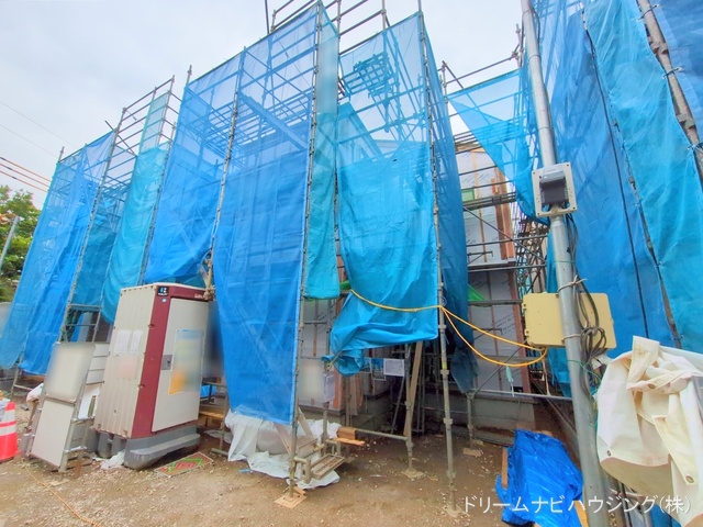 東京都江戸川区江戸川1丁目の新築戸建てシート写真 2025年5月25日撮影