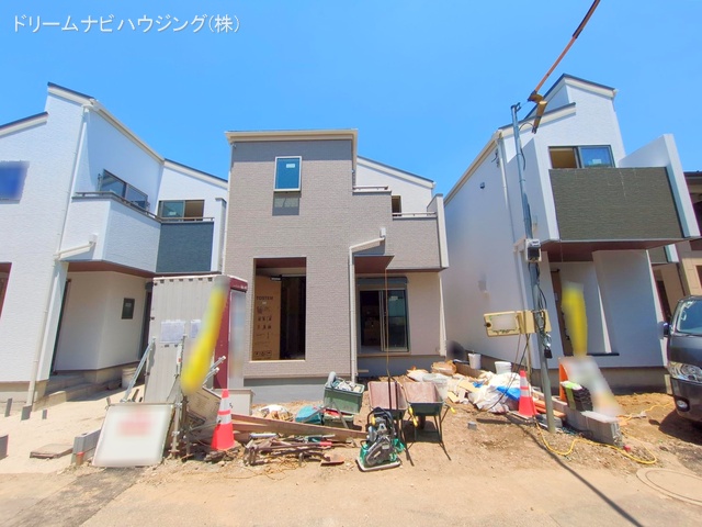 東京都江戸川区江戸川1丁目の新築戸建て外構写真 2025年6月16日撮影