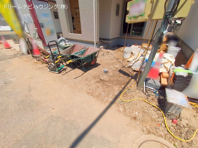 東京都江戸川区江戸川1丁目の新築戸建て外構写真 2025年6月16日撮影