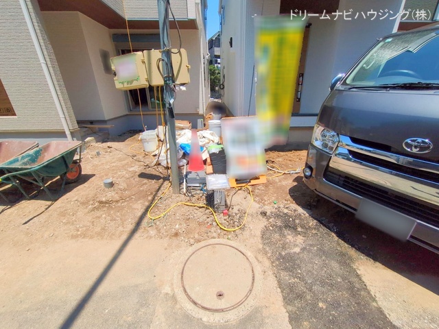東京都江戸川区江戸川1丁目の新築戸建て外構写真 2025年6月16日撮影