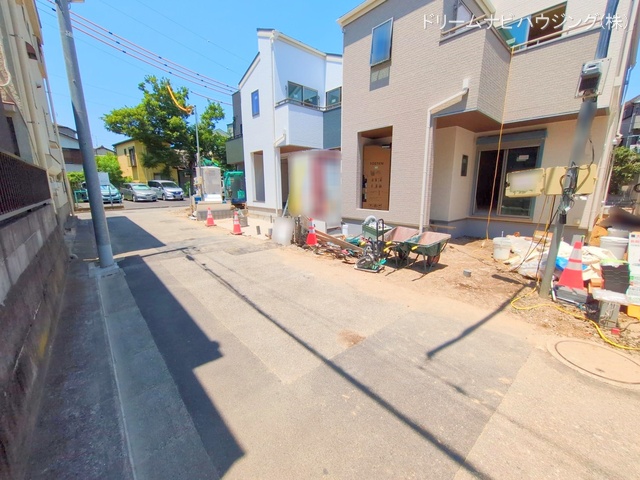 東京都江戸川区江戸川1丁目の新築戸建て外構写真 2025年6月16日撮影