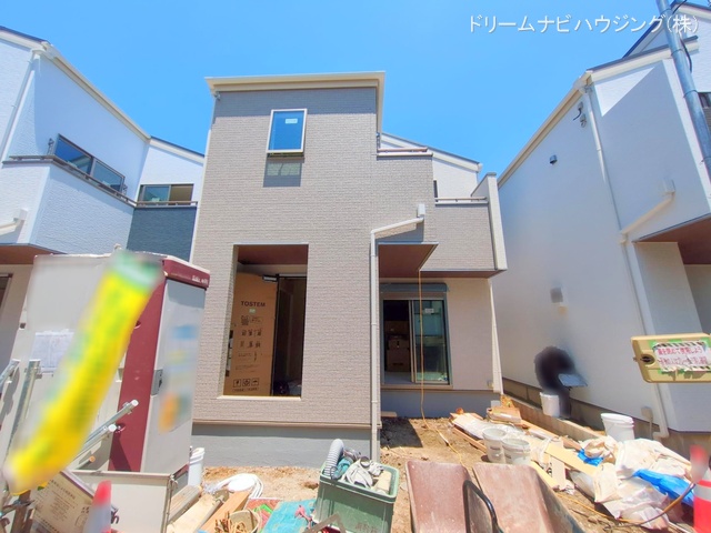 東京都江戸川区江戸川1丁目の新築戸建て外構写真 2025年6月16日撮影