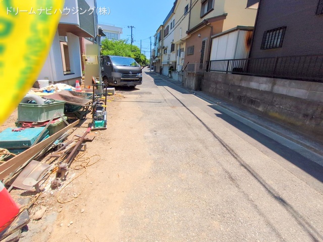 東京都江戸川区江戸川1丁目の新築戸建て外構写真 2025年6月16日撮影