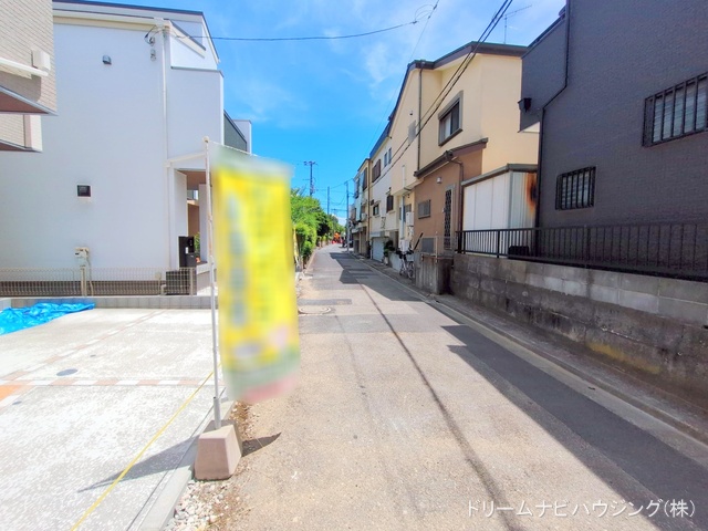 東京都江戸川区江戸川1丁目の新築戸建て完成写真 2025年7月17日撮影