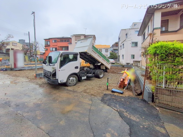 東京都江戸川区江戸川1丁目の新築戸建て更地・土地写真 2025年3月31日撮影