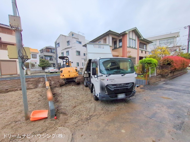 東京都江戸川区江戸川1丁目の新築戸建て更地・土地写真 2025年3月31日撮影