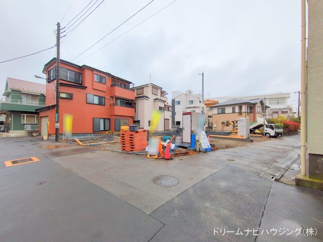 東京都江戸川区江戸川1丁目の新築戸建て更地・土地写真 2025年3月31日撮影