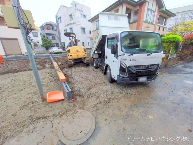 東京都江戸川区江戸川1丁目の新築戸建て更地・土地写真 2025年3月31日撮影