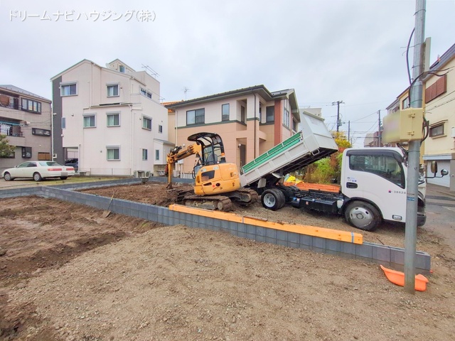 東京都江戸川区江戸川1丁目の新築戸建て更地・土地写真 2025年3月31日撮影