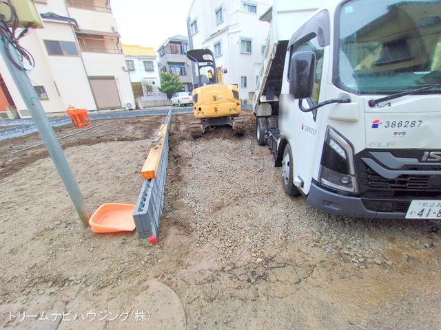 東京都江戸川区江戸川1丁目の新築戸建て更地・土地写真 2025年3月31日撮影