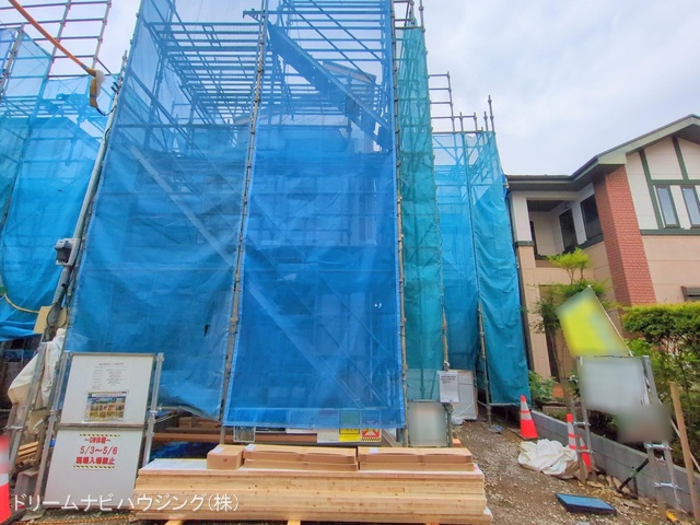 東京都江戸川区江戸川1丁目の新築戸建てシート写真 2025年5月25日撮影