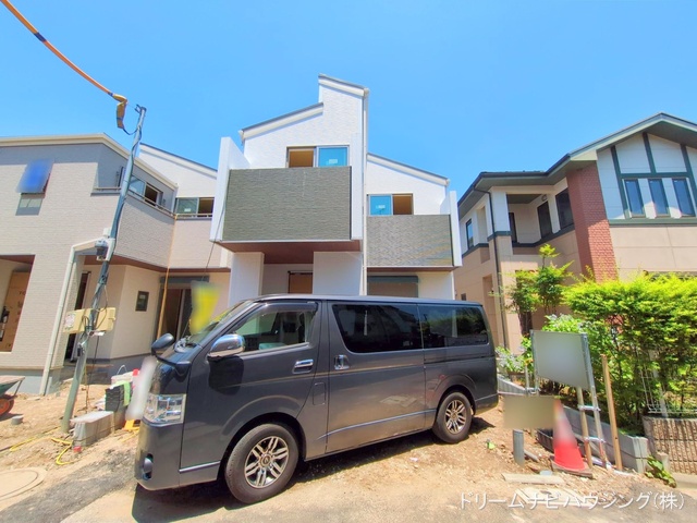 東京都江戸川区江戸川1丁目の新築戸建て外構写真 2025年6月16日撮影