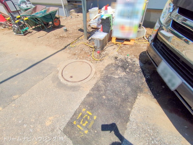東京都江戸川区江戸川1丁目の新築戸建て外構写真 2025年6月16日撮影