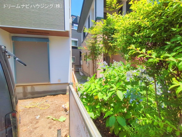 東京都江戸川区江戸川1丁目の新築戸建て外構写真 2025年6月16日撮影