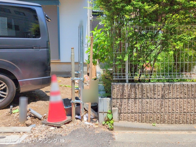 東京都江戸川区江戸川1丁目の新築戸建て外構写真 2025年6月16日撮影