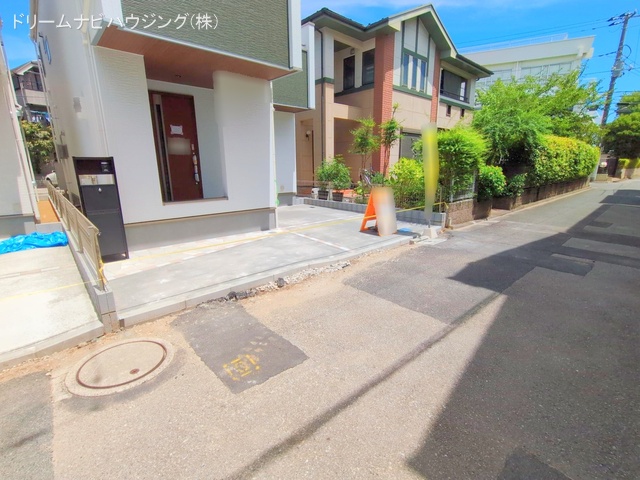 東京都江戸川区江戸川1丁目の新築戸建て完成写真 2025年7月17日撮影