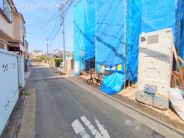 東京都江戸川区興宮町の新築戸建てシート写真 2025年4月7日撮影