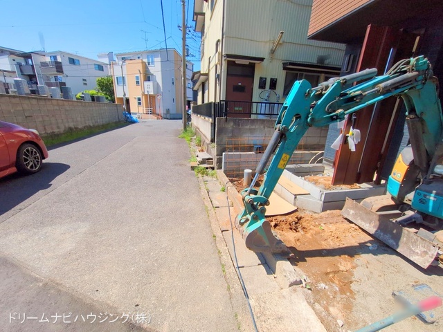 千葉県市川市相之川2丁目の新築戸建て外構写真 2025年4月29日撮影