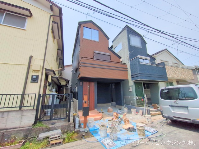 千葉県市川市相之川2丁目の新築戸建て外構写真 2025年5月20日撮影