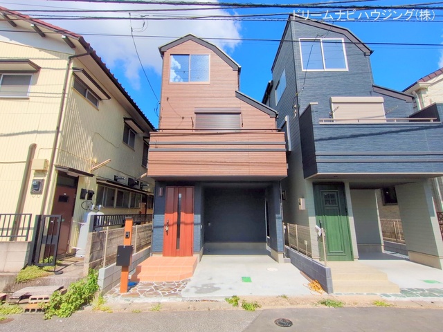 千葉県市川市相之川2丁目の新築戸建て完成写真 2025年7月29日撮影