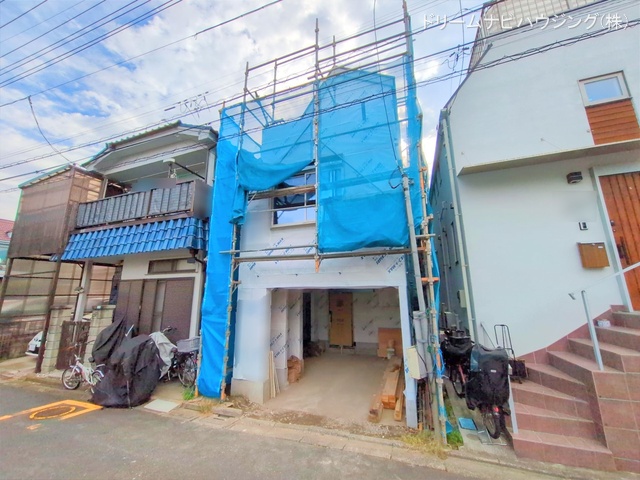 東京都江戸川区船堀2丁目の新築戸建てシート写真 2025年9月28日撮影
