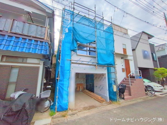 東京都江戸川区船堀2丁目の新築戸建てシート写真 2025年9月28日撮影
