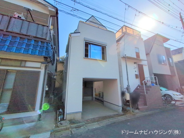 東京都江戸川区船堀２丁目の新築戸建て外構写真 2025年11月13日撮影