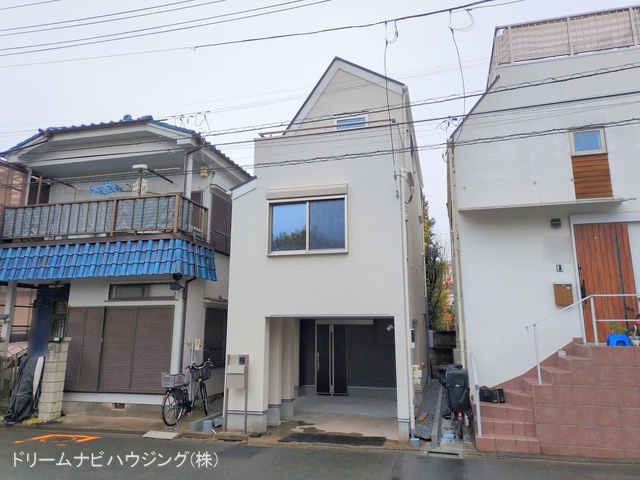 東京都江戸川区船堀２丁目の新築戸建て外構写真 2025年12月23日撮影