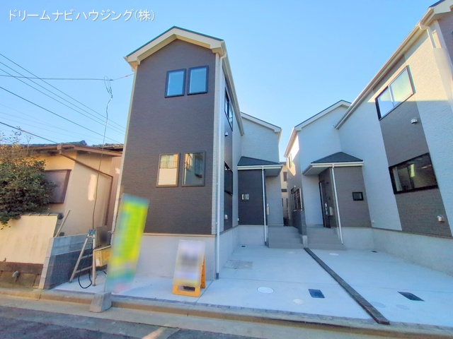 千葉県市川市原木４丁目の新築戸建て完成写真 2025年12月7日撮影