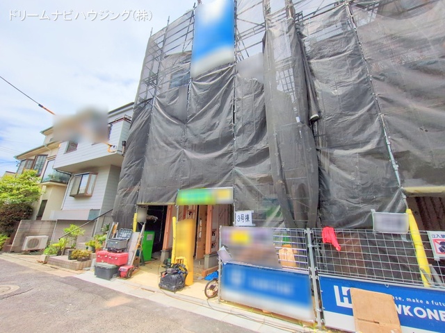 東京都江戸川区北小岩7丁目の新築戸建てシート写真 2025年6月22日撮影