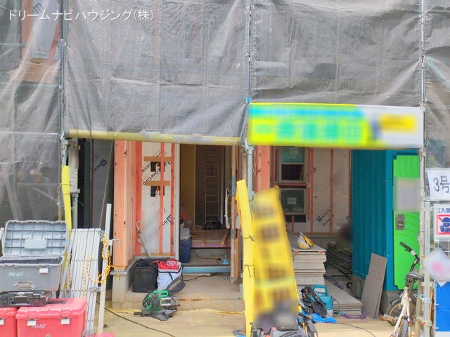 東京都江戸川区北小岩7丁目の新築戸建てシート写真 2025年6月22日撮影
