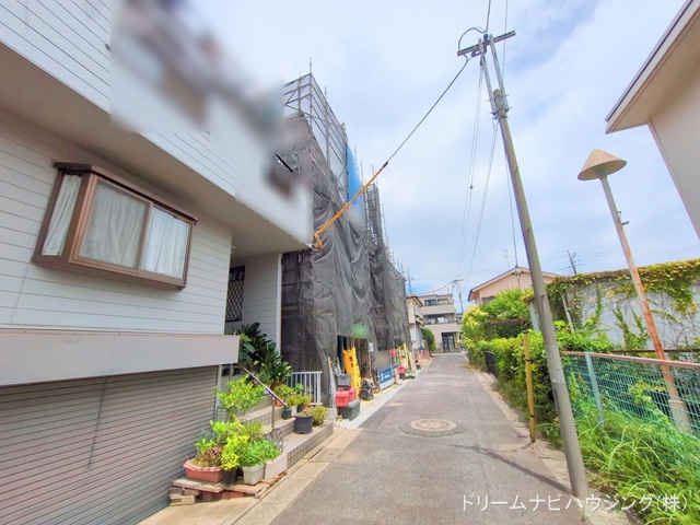 東京都江戸川区北小岩7丁目の新築戸建てシート写真 2025年6月22日撮影