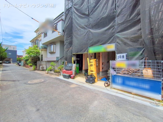東京都江戸川区北小岩7丁目の新築戸建てシート写真 2025年6月22日撮影