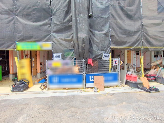 東京都江戸川区北小岩7丁目の新築戸建てシート写真 2025年6月22日撮影