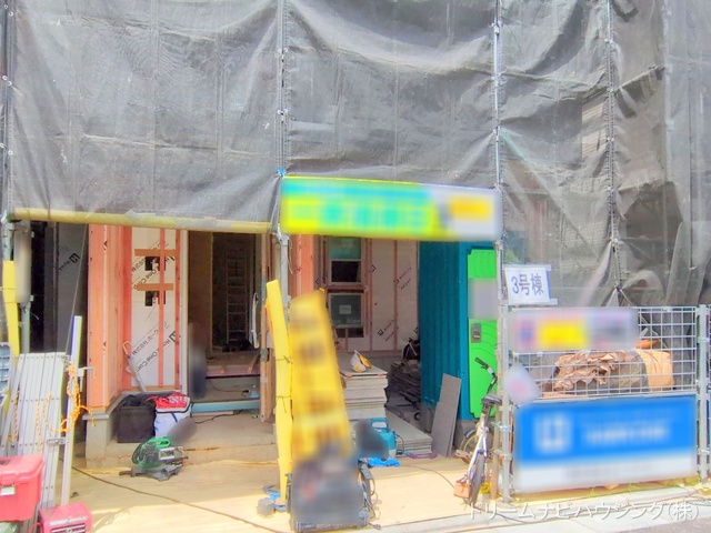 東京都江戸川区北小岩7丁目の新築戸建てシート写真 2025年6月22日撮影