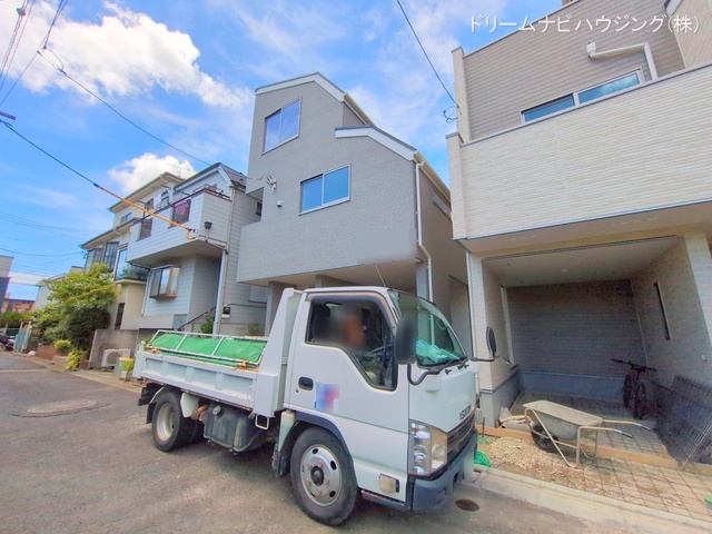 東京都江戸川区北小岩7丁目の新築戸建て外構写真 2025年7月17日撮影