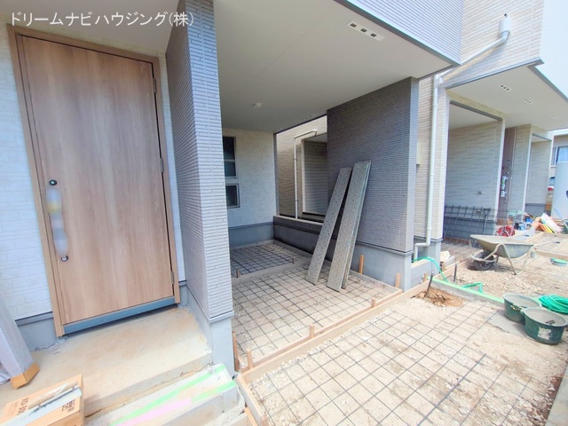 東京都江戸川区北小岩7丁目の新築戸建て外構写真 2025年7月17日撮影