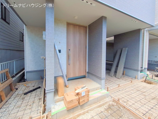 東京都江戸川区北小岩7丁目の新築戸建て外構写真 2025年7月17日撮影