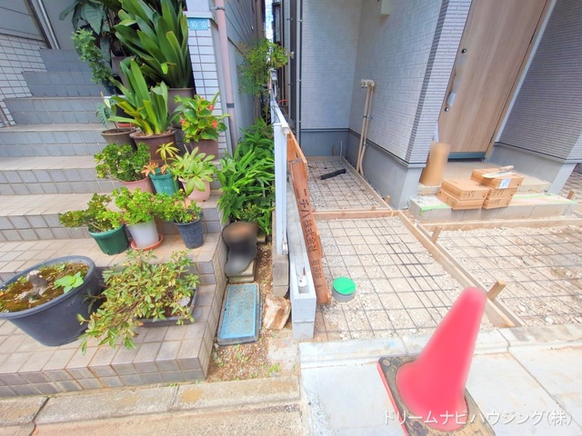 東京都江戸川区北小岩7丁目の新築戸建て外構写真 2025年7月17日撮影