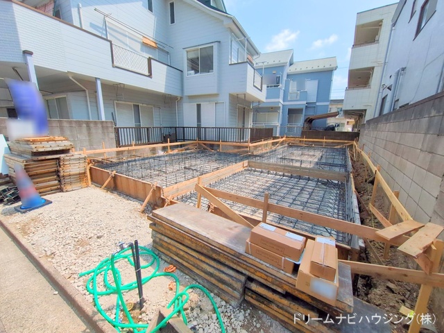東京都江戸川区東小岩6丁目の新築戸建て基礎写真 2025年7月3日撮影
