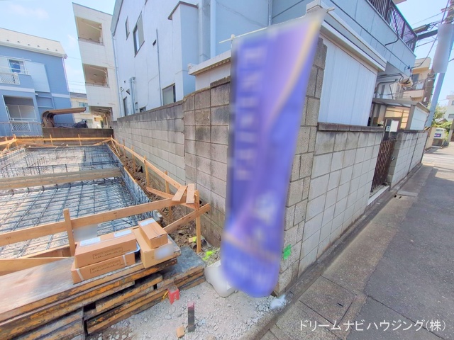 東京都江戸川区東小岩6丁目の新築戸建て基礎写真 2025年7月3日撮影