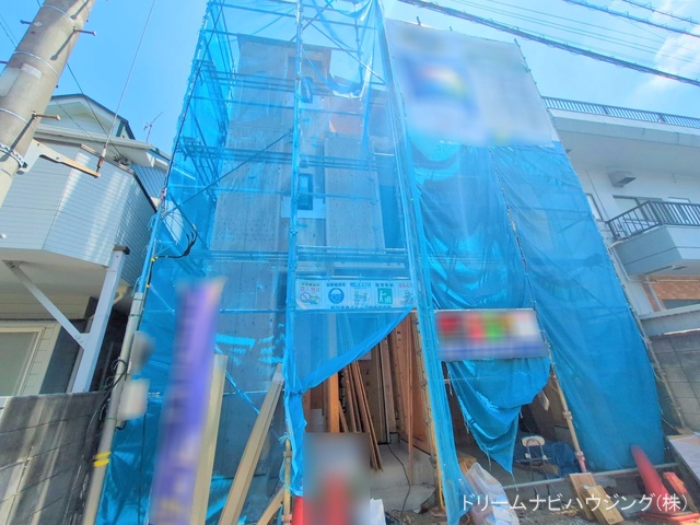 東京都江戸川区東小岩6丁目の新築戸建て上棟写真 2025年7月28日撮影