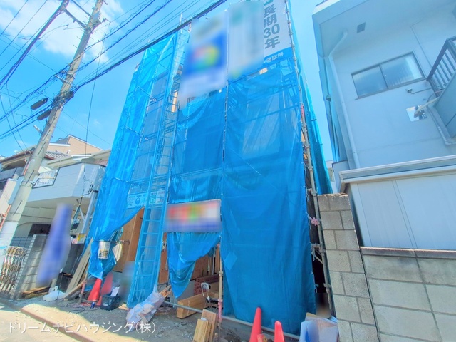 東京都江戸川区東小岩6丁目の新築戸建て上棟写真 2025年7月28日撮影