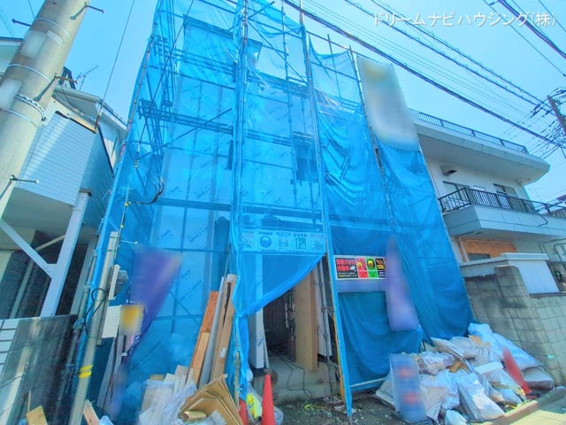 東京都江戸川区東小岩6丁目の新築戸建てシート写真 2025年8月18日撮影