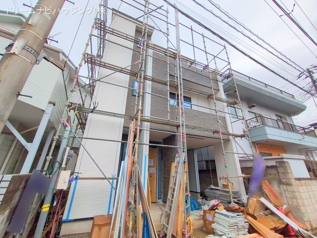 東京都江戸川区東小岩6丁目の新築戸建て外構写真 2025年9月3日撮影