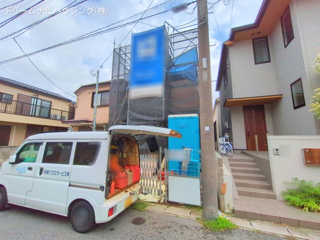 千葉県市川市東菅野4丁目の新築戸建て上棟写真 2025年7月14日撮影